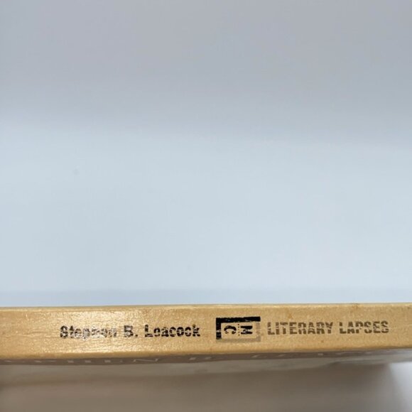 Literary Lapses Stephen B Leacock Softcover Book Vintage 1969 - Picture 5 of 11